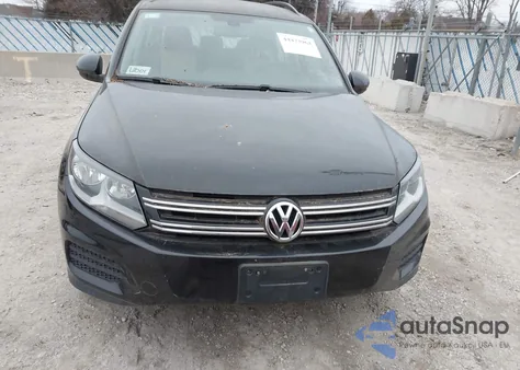 2016 Volkswagen Tiguan S from USA, damaged, VIN WVGBV7AX7GW595608